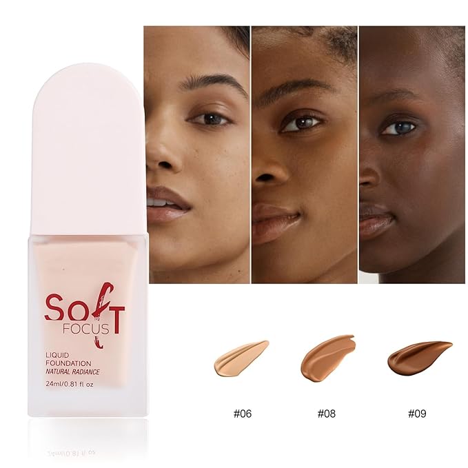 Full Coverage Foundation 10 Colors Natural Lightweight Smooth (Color 10)