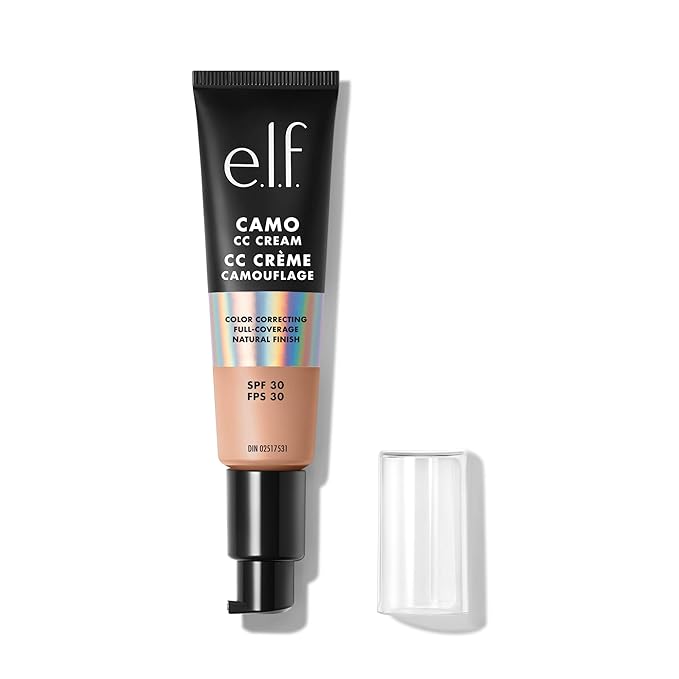 e.l.f. Camo CC Cream, Color Correcting Medium-To-Full Coverage C, (30g) 1.05 Oz
