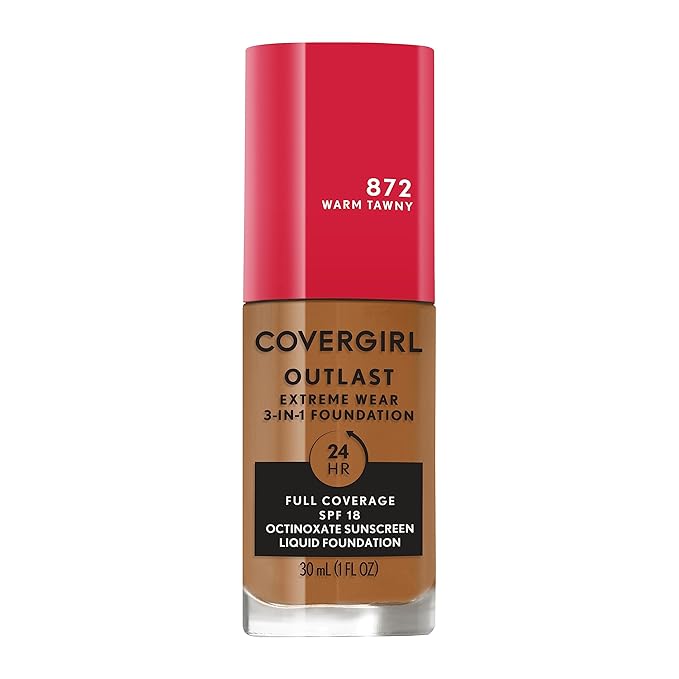 Covergirl Outlast Extreme Wear 3-in-1 Full Coverage Liquid Fl. Oz.
