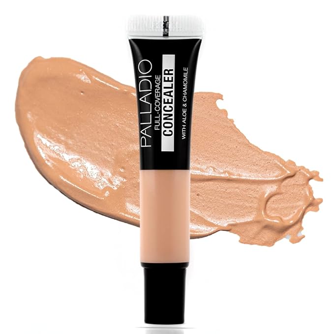 Palladio Full Coverage Concealer, Under Eyes Disguise, Creamy Chai Tea