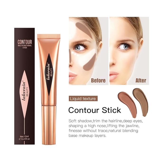 MEICOLY Liquid Contour Beauty Wand,Cream Contour Stick with