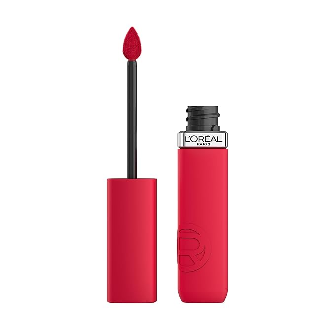 L'Oreal Paris Infallible Matte Resistance Liquid Lipstick, up to 16 Hour Wear, French Kiss 245, 0.16 Fl Oz
