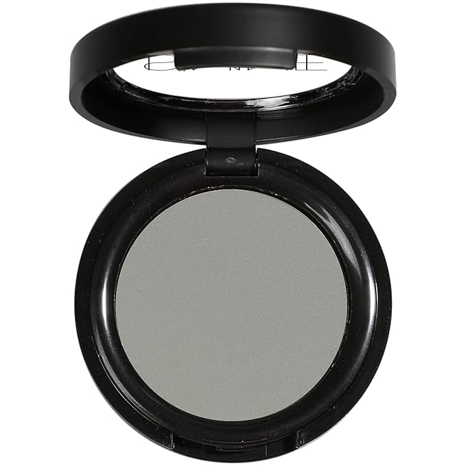 ISMINE Single Eyeshadow Powder Palette Matte Grey, High Pigment, Longwear Single Grey Eye Makeup for Day & Night (#03)