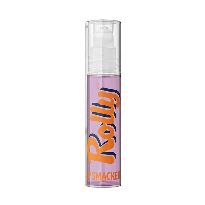 Lip Smacker Rolly Lip Gloss, Classic Roller-Ball Design for a Cooling Sensation, Hydrating & Moisturizing Shine - Grape