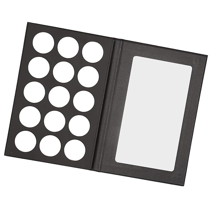 DIY Empty Eyeshadow Palette, Empty Makeup Palette, Black