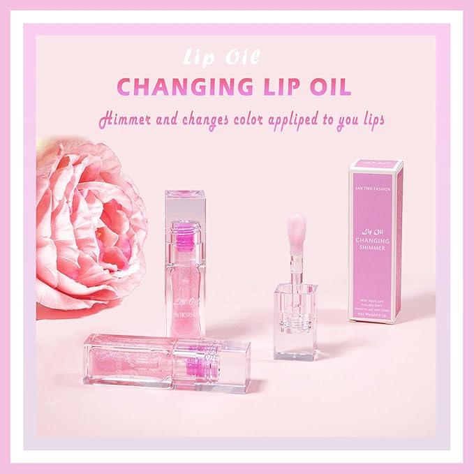 Magic Color Changing Lip Oil, Lip Oil Color Magic