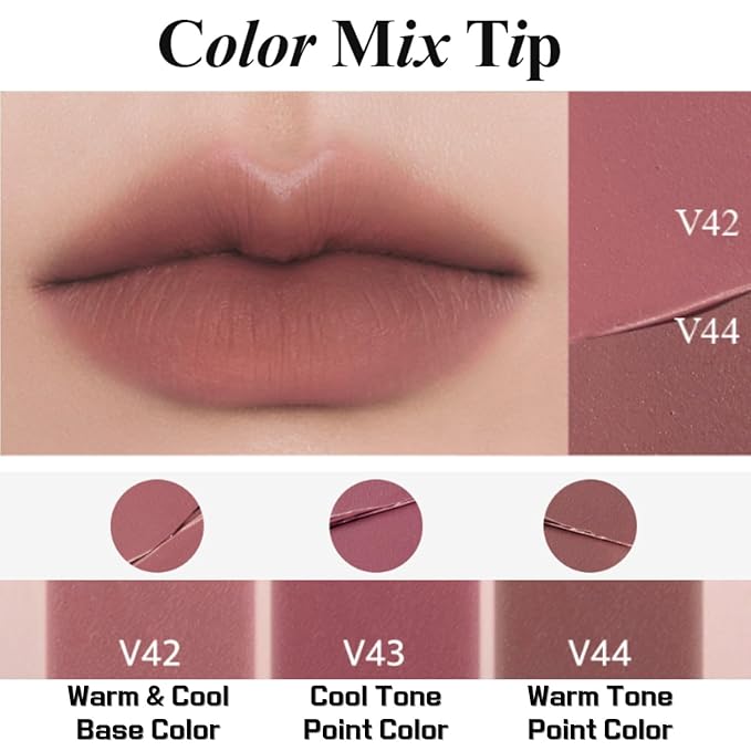 BBIA Last Velvet Tint - Soft & Creamy Matte Finish Lip Stain, Blur Effect with Velvety Texture, Long-Lasting, High Pigment, Lightweight, Non-Drying, Vegan, Korean Lip Makeup (V42 SO GOOD FIG)
