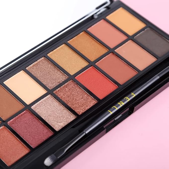 RUIGPRO Pro 16 Shades Eyeshadow Palette + 20