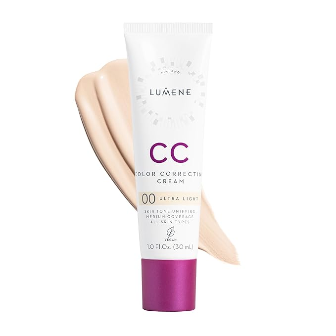 Lumene Color Correcting CC Cream - Lightweight Foundation 1 fl oz