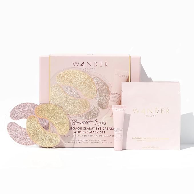 Wander Beauty Bright Eyes Baggage Claim Set - 33 oz