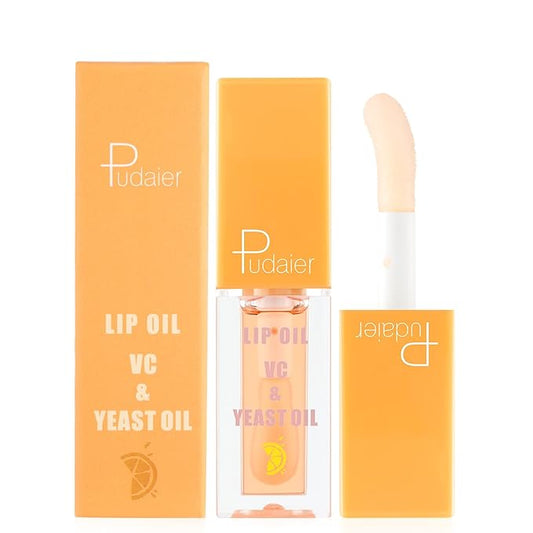 Pudaier Hydrating Lip Oil, Fruit Extract Lip Oil Hydrating
