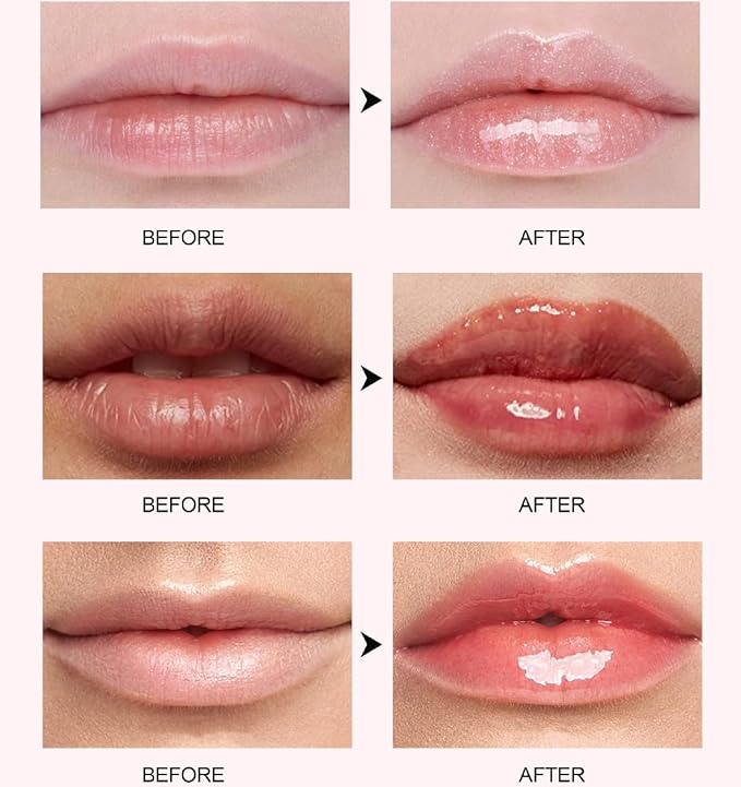 Lip Plumping Booster, Spicy Lip Lipstick, Lifter Gloss, Hydrating, Volumizes High-Shine Lip Plumping Lip Glass Mirror Lip Makeup Lip Glaze Plump & Pout Lip Plumper for Women Girls (05)