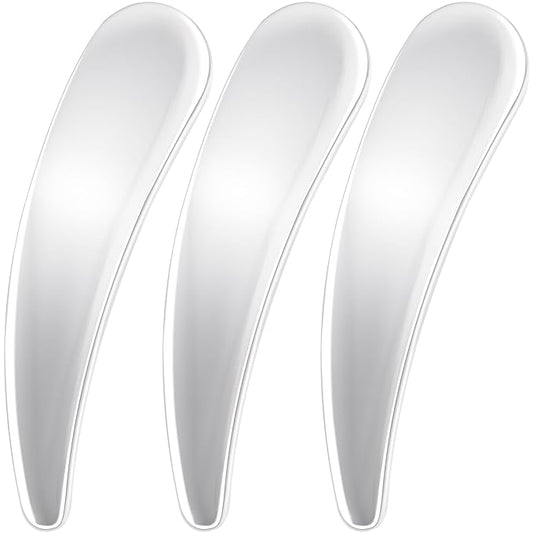 3pcs Mini Metal Cosmetic Makeup Skincare Cream Spatulas