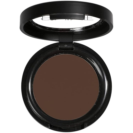ISMINE Single Eyeshadow Powder Palette Matte Coffee, High Pigment, Longwear Single Brown Eye Makeup for Day & Night (#04)