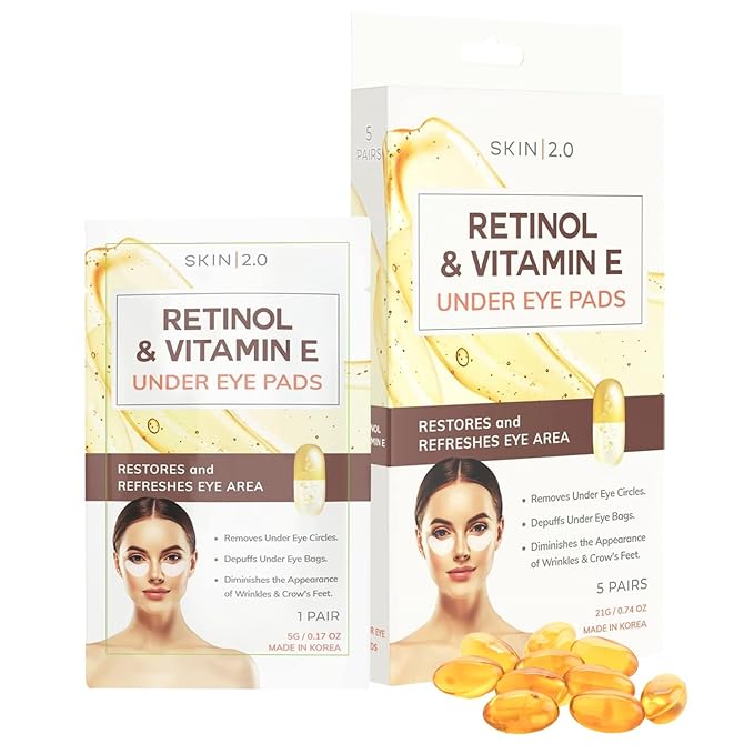 Retinol and vitamin e under