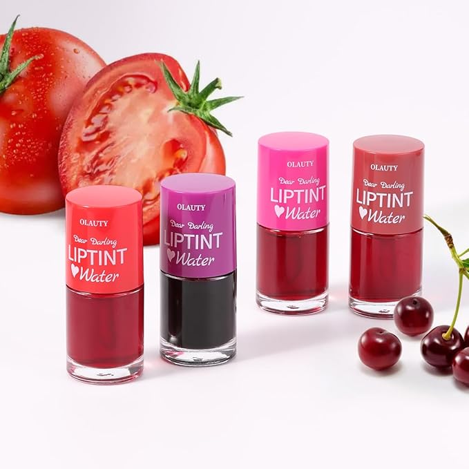 Water Lip Tint Red Grapefruit/Grape,korean Lip Tint Stain Grapefruit/Grape,korean