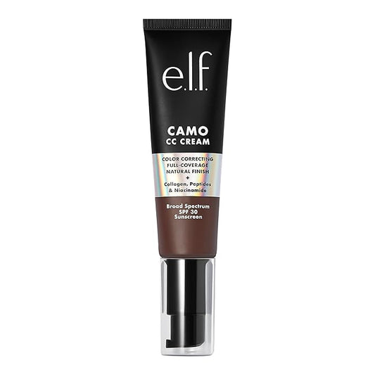 e.l.f. Camo CC Cream, Color Correcting Medium-To-Full Coverage W, (30g) 1.05 Oz