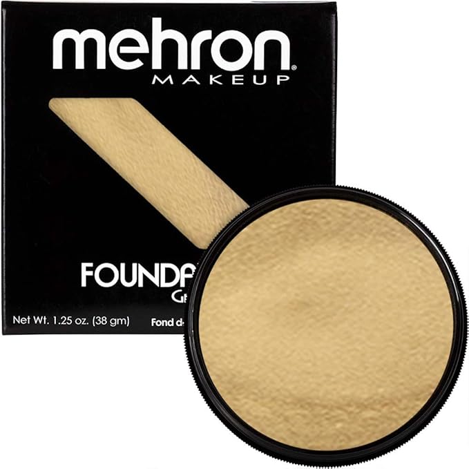 Mehron Makeup Foundation Greasepaint | Stage, Face Paint, 1.25 oz
