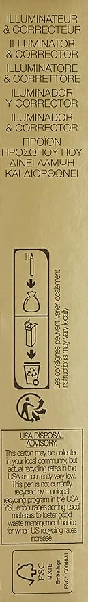 Yves Saint Laurent Radiant Touch, No. 2.uminous Vanilla, 0.1 Ounce 5 L