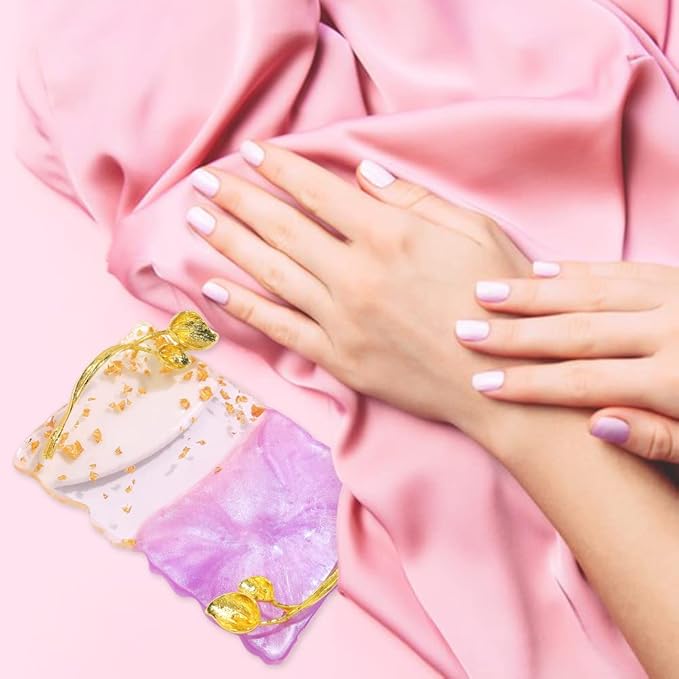 Resin Nail Art Palette, Nail Art Painting Palettes