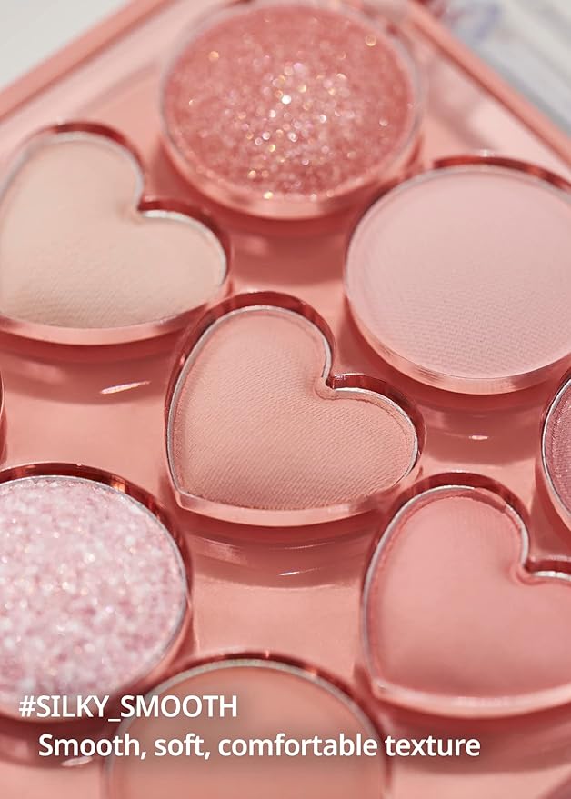 COLORGRAM Pin Point Eyeshadow Palette 01 Peach+Coral= |