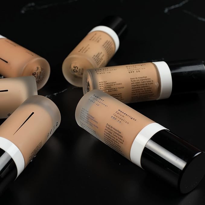 Radiant Professional Wonderlight Serum Liquid Foundation for Makeup Beige (03) 01 oz