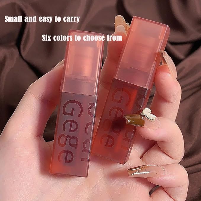 Smooth Luster Lip Glaze, Lightweight Moisturizing,High Impact Lip Color, Full Coverage Lip Makeup, Long Lasting Waterproof Moisturizer Lip Glaze (Sweet Peach Rose)