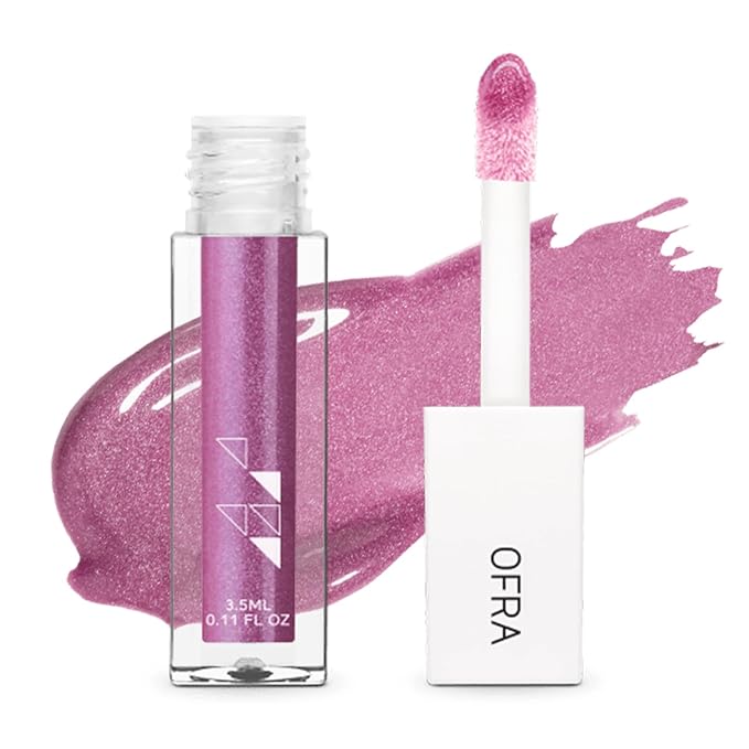 OFRA Ultra-Glossy Lip Gloss - Babydoll | Non Sticky, Long Lasting Formula for Smooth, Hydrated Finish | 3.5ml/1.1oz