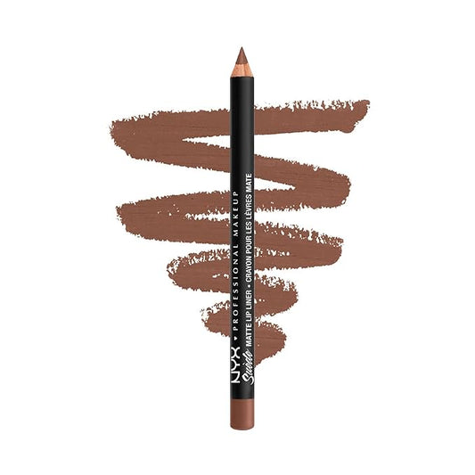 NYX PROFESSIONAL MAKEUP Suede Matte Lip Liner, Vegan Vegan