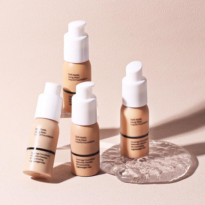 Matte Liquid Full Coverage Foundation, Flawless Soft Matte of 1)