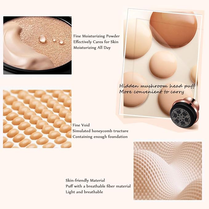 GL-Turelifes Mushroom Head Air Cushion Foundation CC Cream (Natural Color)