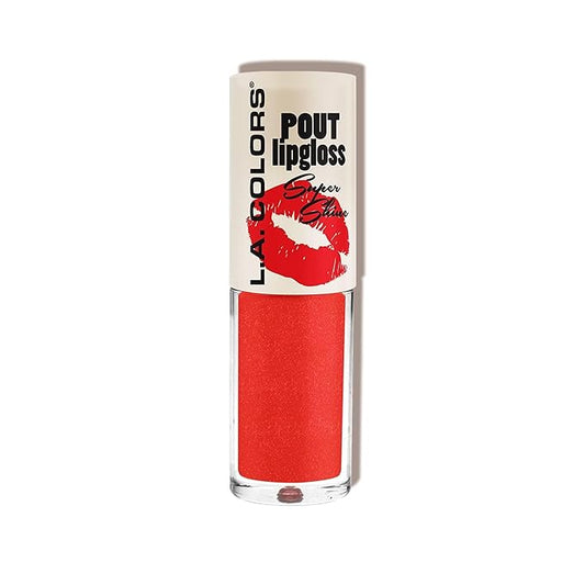 L.A. COLORS Pout Shiny Lipgloss, Juicy CLG651