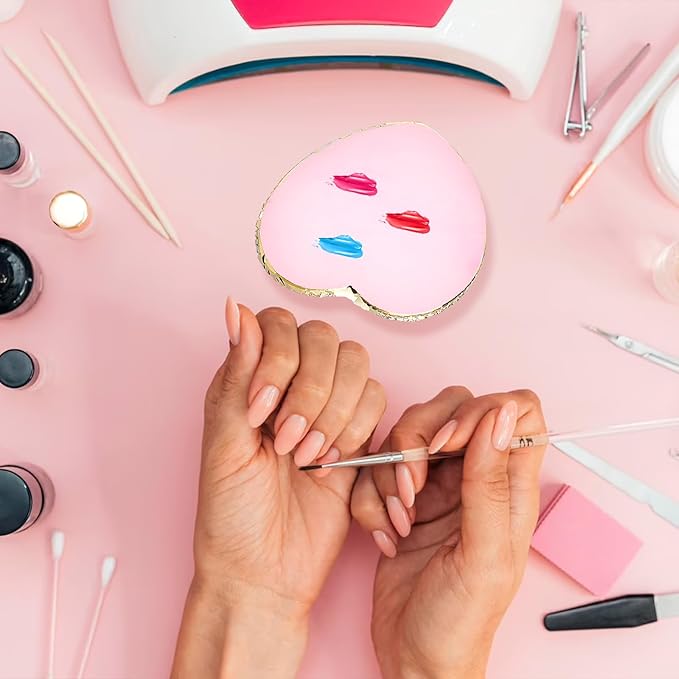 Resin Nail Art Palette Nail Mixing Palette Nail