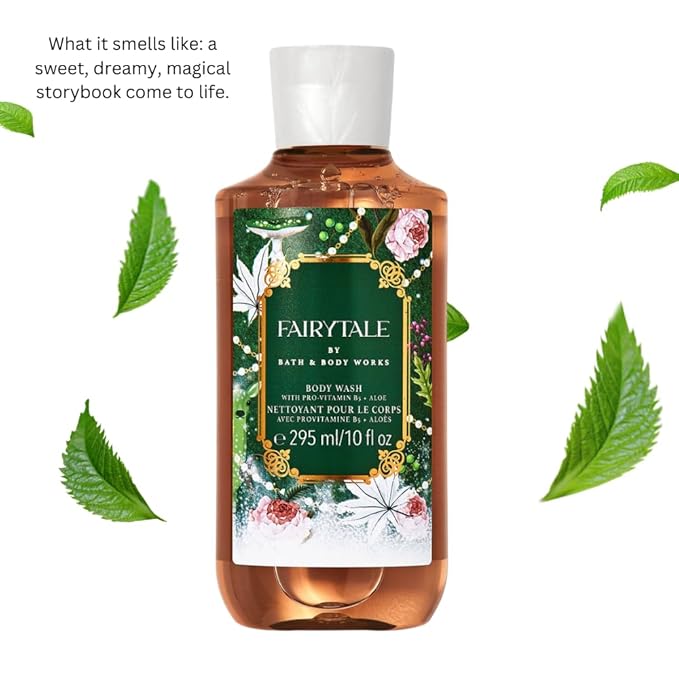 Bath & Body Works Fairytale Shower Gel Gift Sets For Women 10 Oz (Fairytale)