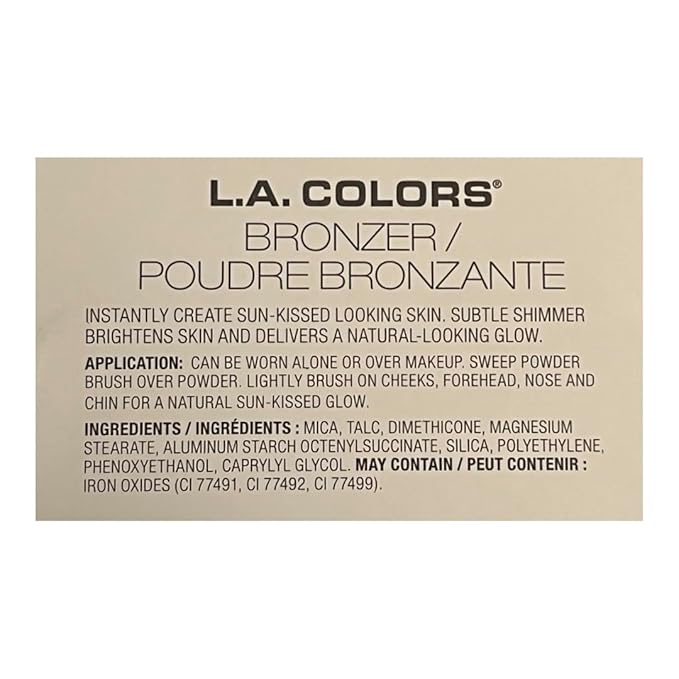 L.A. Colors Bronzer CBPP260 Sun Goddess .28 oz 28 oz