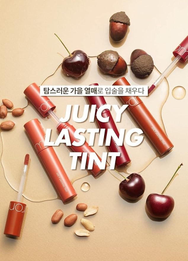 rom&nd Juicy Lasting Tint 10 NUDY PEANUT, Vivid Lip 5g
