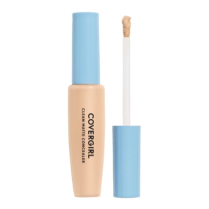 COVERGIRL - Clean Matte Concealer, Oil-Free, Lightweight Formula,