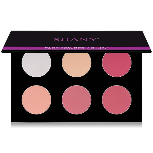 SHANY Cosmetics Shimmer & Matte Blush/Highlighter Face Palette