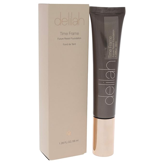 delilah Future Resist Foundation (Shade: Chestnut), 1. 28 oz