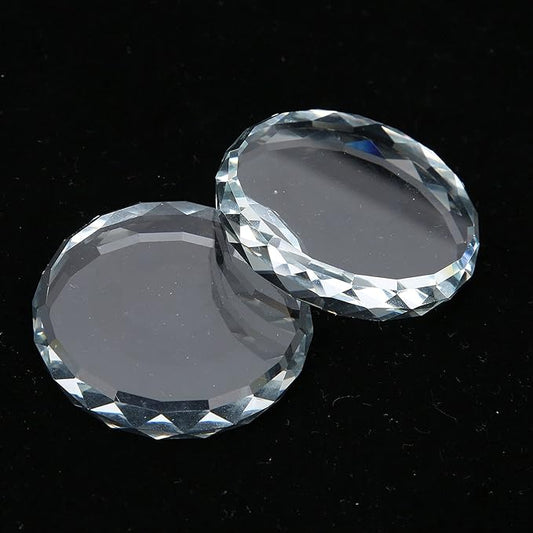 2PCS Nail Art Painting Color Toning Glass Board,