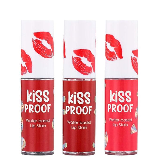 BINGBRUSH 3Pcs Bright Vivid Color Lip Tint With BINGBRUSH