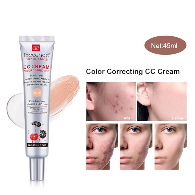 Color Correcting CC Cream with SPF 25, Coverage