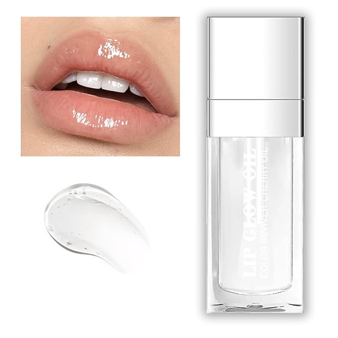 Plumping Lip Oil, Long Lasting Hydrating (Clear)