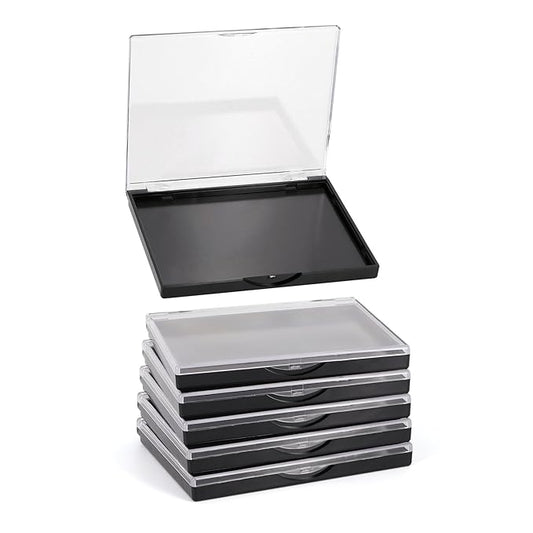 AJLTPA Magnetic Makeup Palette with Clear Top, 5