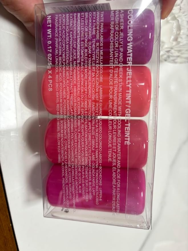 4 Colors Milk Jelly Blush Stick, Milk Cooling Cooling