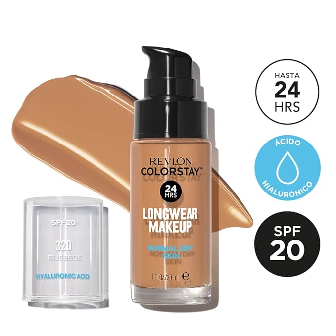 Revlon Colorstay SPF 20 Makeup Foundation for Normal/Dry 1 Ounce