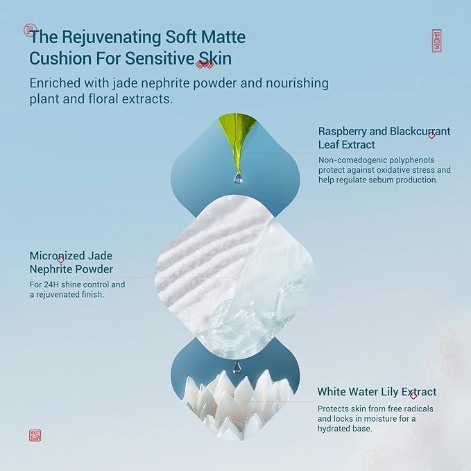 FLORASIS Flawless Jade Breathable Longwear Cushion Foundation (N30 Bathing Beauty)