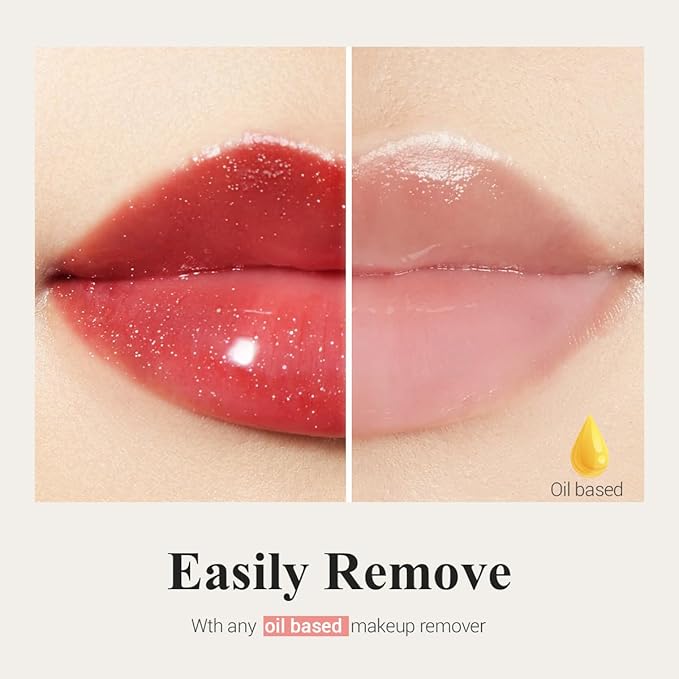 Lip Stain Peel Off + Lip Oil Dual Long