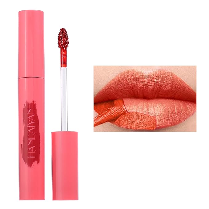 Peel Off Lip Tint, Wipe-On Colour Liquid Lipsticks, Glaze,