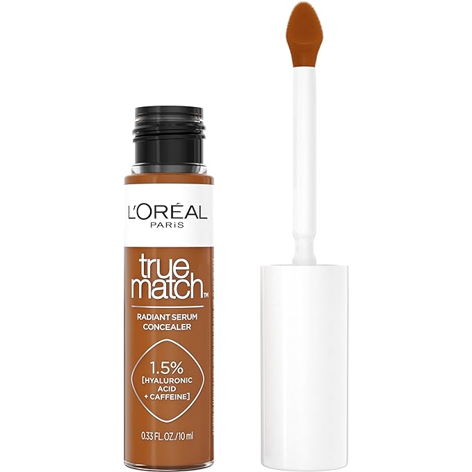 L’Oréal Paris True Match Radiant Serum Concealer, Brightening Caffeine, N9, 0.33 Oz